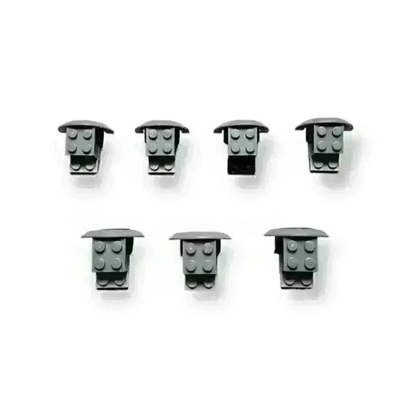 Lego Wheels Tires Mudguards Lot 6014b 6015 6014bc04 87697 50745 21mm D. x 12mm - Picture 2 of 3